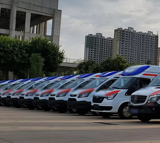 博爱县服务车队展示