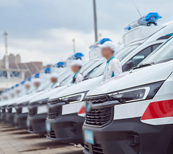 博爱县服务车队展示